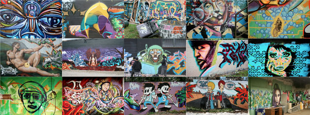 Second collage of TerraCycle Graffiti
