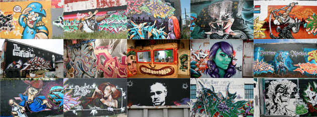 Third collage of TerraCycle Graffiti